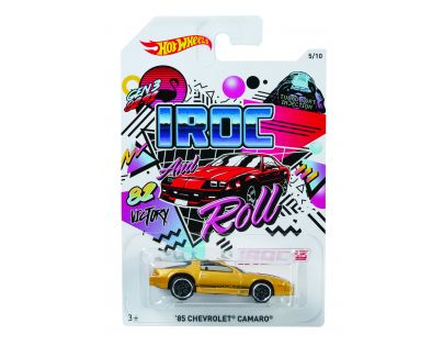 Hot Wheels Tématické auto Prémiová kolekce 85 Chevrolet Camaro
