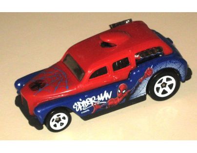 Hot Wheels tématické auto - Spiderman Cockney Cab
