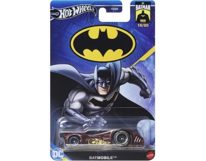Hot Wheels tematické auto Batman DC Batmobile Heavy Hitchers Teal - Poškodený obal