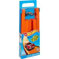 Hot Wheels Track builder Dlhá dráha s angličákom