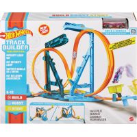 Hot Wheels track builder nekonečná slučka herný set 2