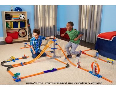 Hot Wheels Track Builder Rozšiřující set - Sada zatáček