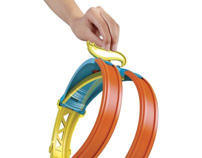 Hot Wheels Track Builder set pre staviteľa rozdelená slučka