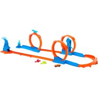 Hot Wheels Track Creator dráha trojitá slučka