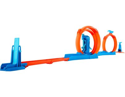 Hot Wheels Track Creator dráha trojitá slučka