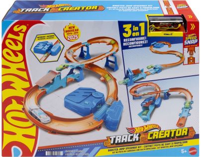 Hot Wheels Track Creator nabušená sada s boosterom - Poškodený obal