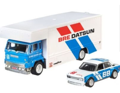 Hot Wheels týmový náklaďák 71 Datsun 510