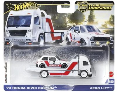 Hot Wheels tímový nákladiak 73 Honda Civic Custom
