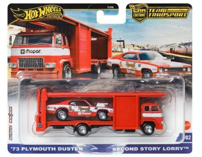 Hot Wheels tímový nákladiak 73 Playmouth Duster