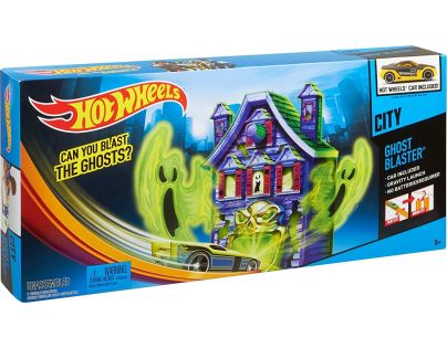 Hot Wheels X2604 Hrací sady speciálních efektů - Vymítač duchů