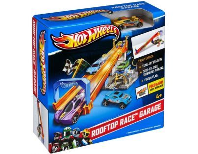 Hot Wheels Klasická hrací sada - Garáž
