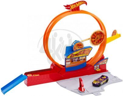 Hot Wheels Klasická hrací sada - Rychlá pizza