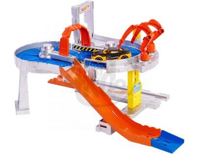 Hot Wheels Klasická hrací sada - Továrna na auta