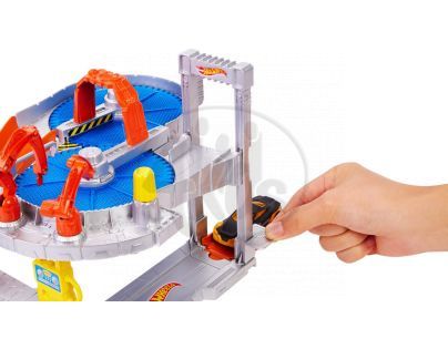 Hot Wheels Klasická hrací sada - Továrna na auta