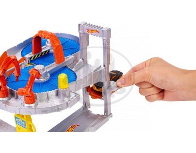 Hot Wheels Klasická hrací sada - Továrna na auta