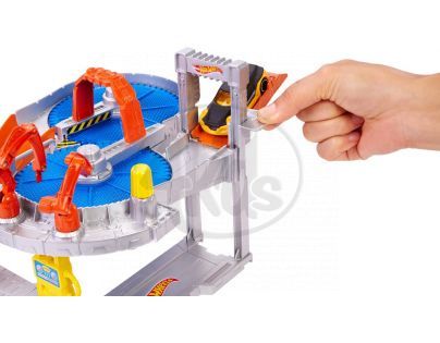 Hot Wheels Klasická hrací sada - Továrna na auta