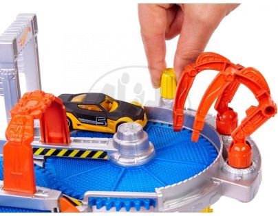 Hot Wheels Klasická hrací sada - Továrna na auta