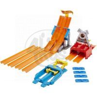 Hot Wheels Závodní dráha s dvěma skoky - Štafeta 2