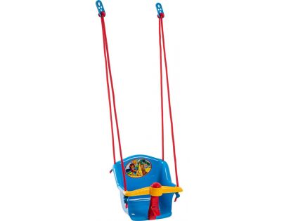 Hojdačka Baby s pískátkem nosnosť 20 kg modrá
