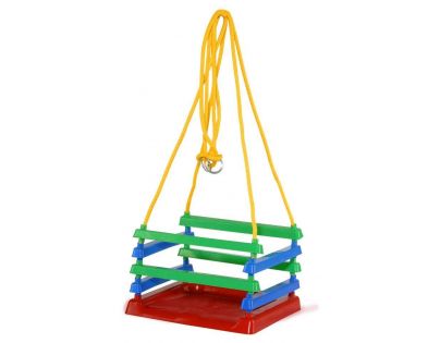 Toy Hojdačka detská plastová farebná na záhradu