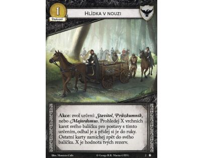 ADC Blackfire Hra o Tróny 2 edície LCG Odieť sa do čiernej