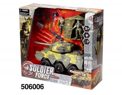 CHAP MEI  506006 - Soldier Force - Hrací vojenský set s obrněným transportérem
