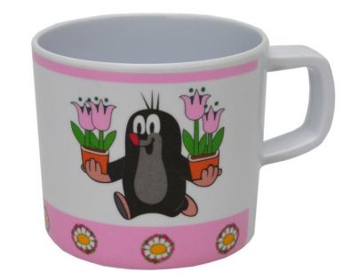 Hrnček 6 cm Krtko - tulipány