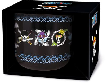 Stor One Piece Hrnček keramický 400 ml Skulls