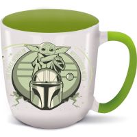 Stor Mandalorian Hrnček keramický elite Grogu
