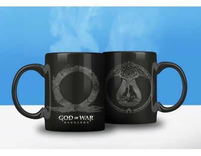 Hrnček meniaci farbu God of War Ragnarok
