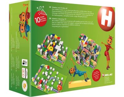Hubelino Guľôčková dráha Set s kostkami Anniversary 525 ks