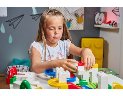 Hubelino Guľôčková dráha Set s kostkami Anniversary 525 ks