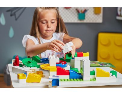 Hubelino Guľôčková dráha Set s kostkami Anniversary 525 ks