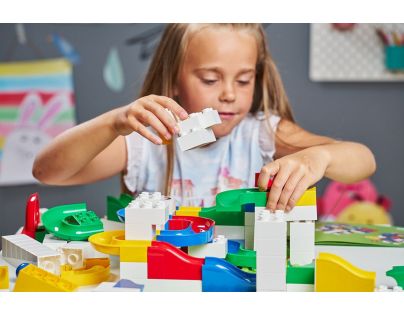 Hubelino Guľôčková dráha Set s kostkami Anniversary 525 ks