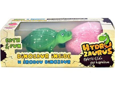 EP Line Hydrozaurus šumivé vajcia a hračka Ankylosaurus