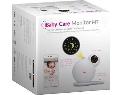 iBaby Care M7 video pestúnka, senzor kvality vzduchu, nočné svetlo