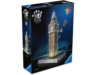 Ravensburger Iconics: Big Ben (Nočná edícia)