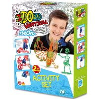 IDO3D Vertical 2 pera Neonově zelená a neonově oranžová IDO3D Vertical 2 pera Neonově zelená a neonově oranžová