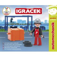 Igráček Automechanik figúrka s náradím 4