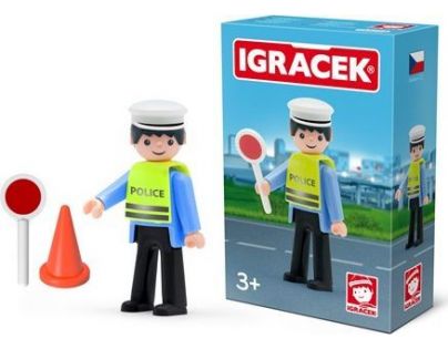 Igráček Dopravná Polícia - Poškodený obal