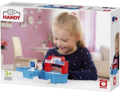 Igráček Handy Nemocnica s doktorkou a doplnkami