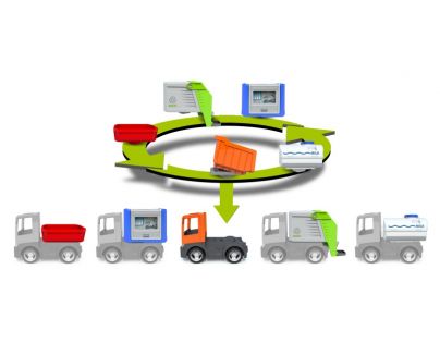 Igráček Multigo 1+2 Sklápačka