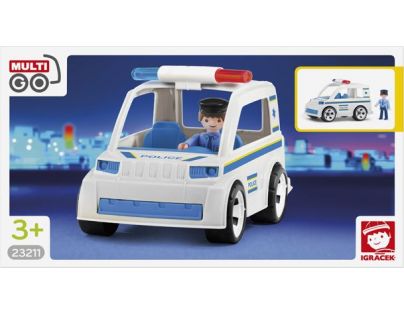 Igráček Policajné auto s policajtom