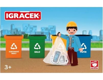 Igráček Trio Triedime odpad