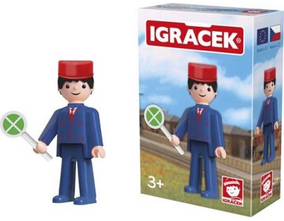 Igráček výpravca s plácačkou