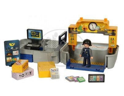 IGRÁČEK 22115 - Poštovní úřednice s poštou a doplňky