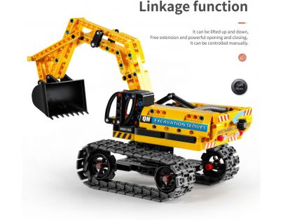 IM-Master Stavebnica 2 v 1 Bager a robot  342 dielikov