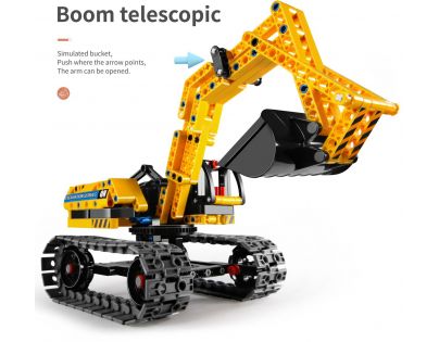 IM-Master Stavebnica 2 v 1 Bager a robot  342 dielikov
