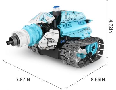 IM-Master Stavebnica Programovateľný kaskadérsky Robot 3 v 1 Stunt Car 1 398 dielikov