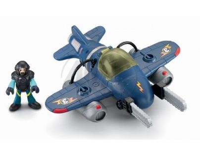 Imaginext Sky Racers Letadlo s funkcemi Fisher Price T5308